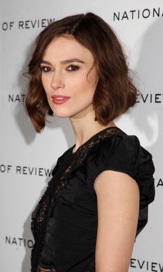 Keira Knightley Had Us Reaching For The Scissors With Her Shaggy Bob Hairstyle, 2012
