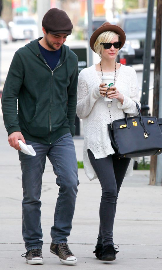 Ashlee Simpson Looked Casually Cool In LA With Vincent Piazza, 2012