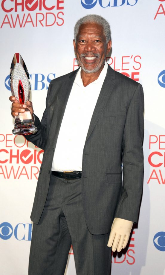 Morgan Freeman At The People's Choice Awards 2012
