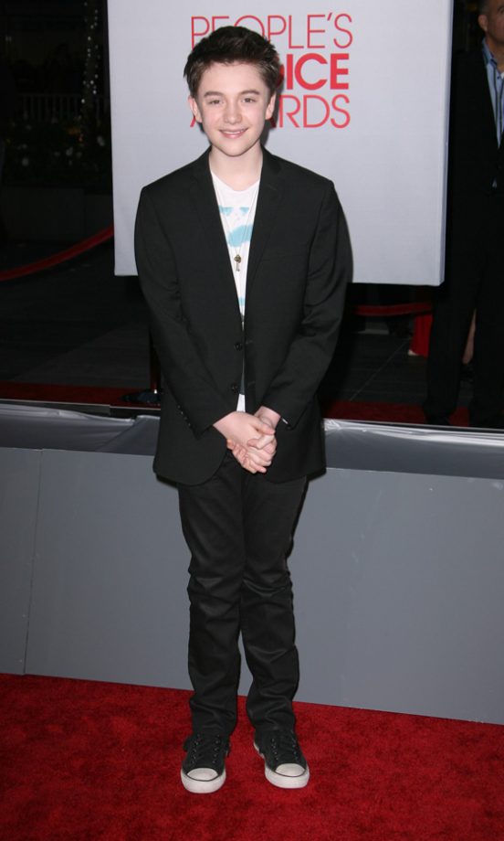 Greyson Chance At The People's Choice Awards 2012