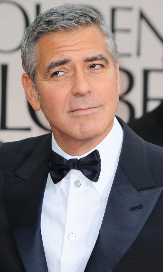 George Clooney At The Golden Globes 2012