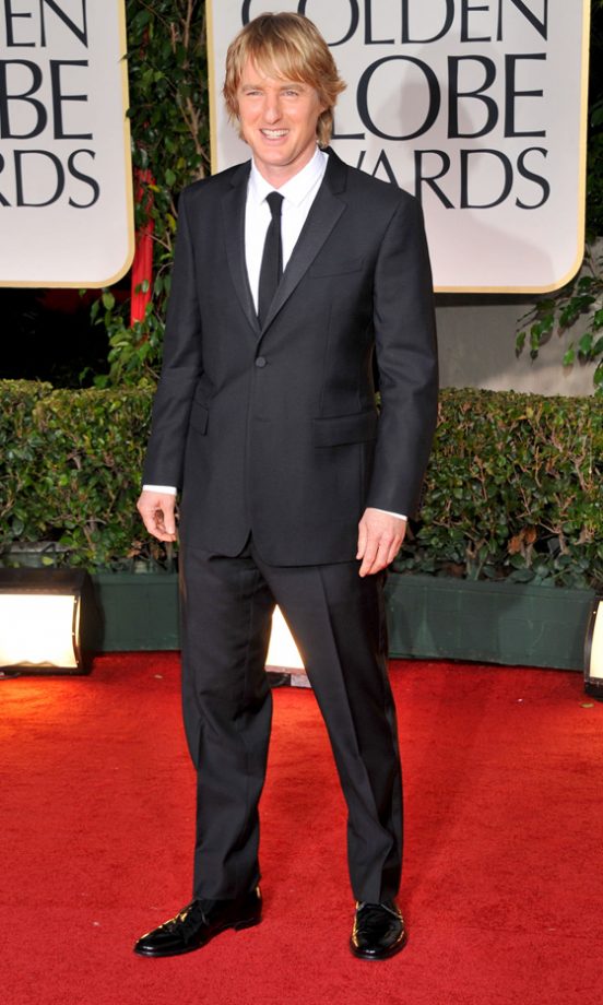 Owen Wilson At The Golden Globes 2012