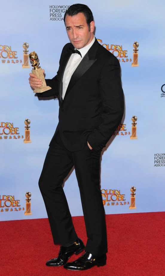 Jean Dujardin Won The Best Actor In A Comedy Or Musical Award At The Golden Globes 2012