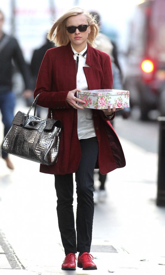 Fearne Cotton Rocked A Mulberry Bag In London, 2012