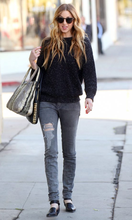 Whitney Port Looked Effortlessly Cool In LA, 2012