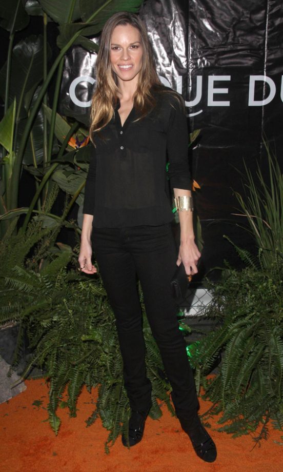 Hilary Swank At The Cirque Du Soleil Opening Night In LA, 2012