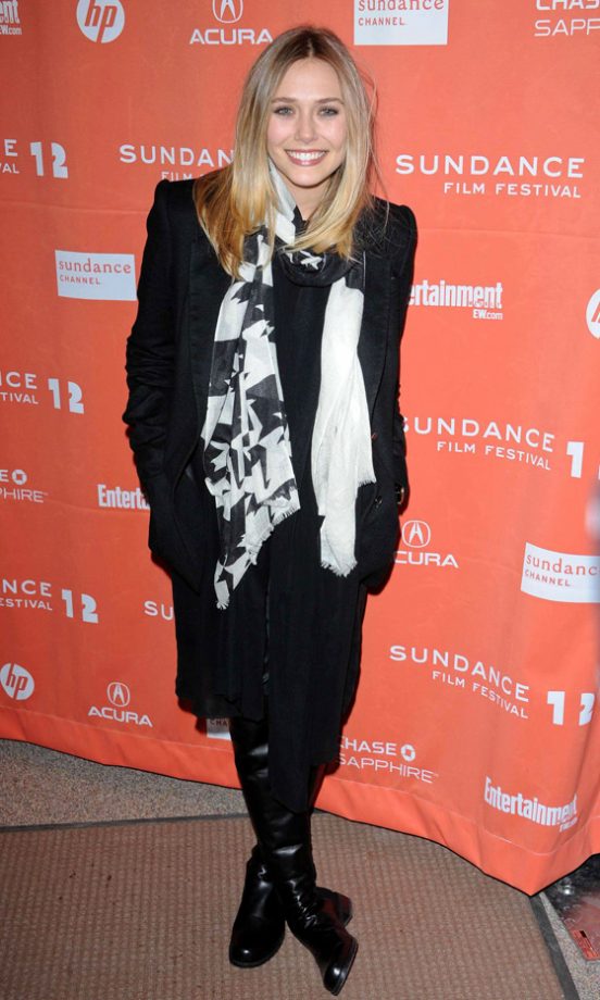 Elizabeth Olsen Wrapped Up At The Sundance Film Festival 2012