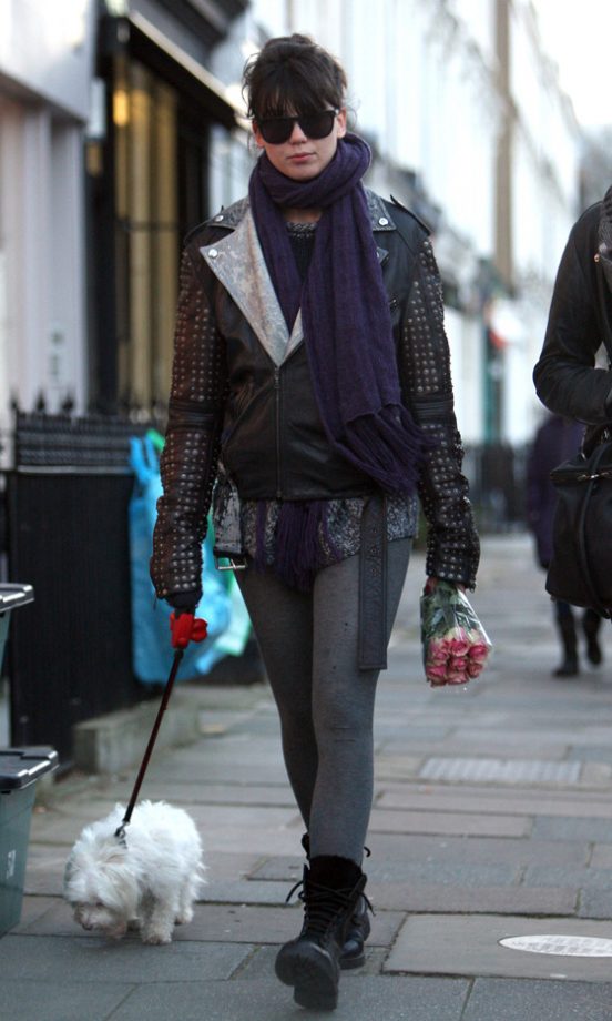 Daisy Lowe Worked Off-Duty Cool Om Primrose Hil, 2012