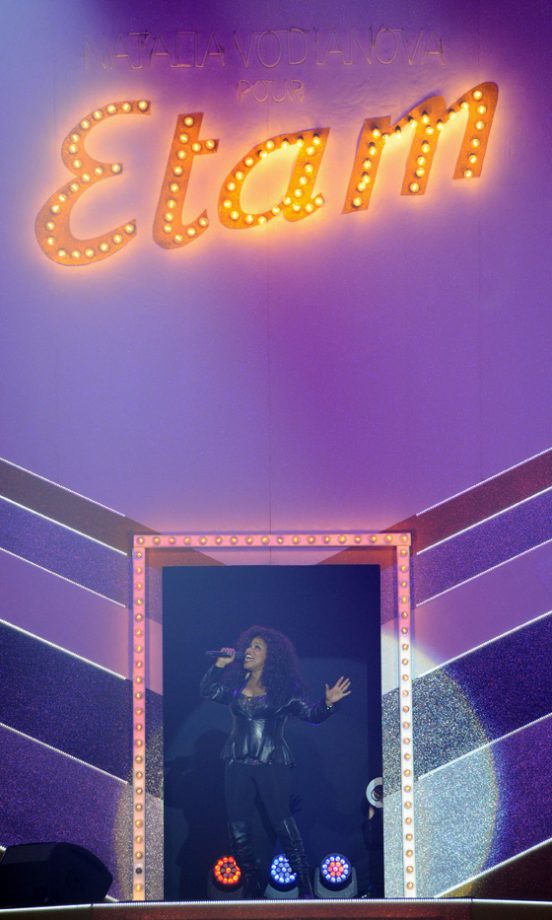 Chaka Khan Stormed The Stage At The Etam Lingerie Fashion Show SS12