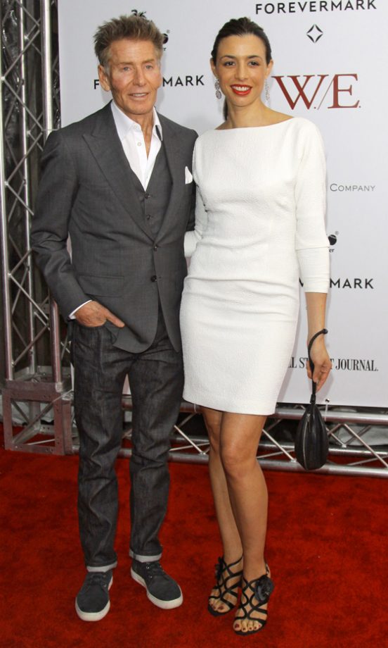 Calvin Klein And Drena De Niro At The New York Premiere Of W.E, 2012