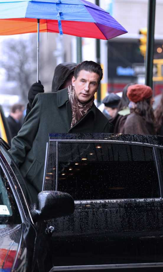 William Baldwin Returned To The Gossip Girl Set In New York, 2012
