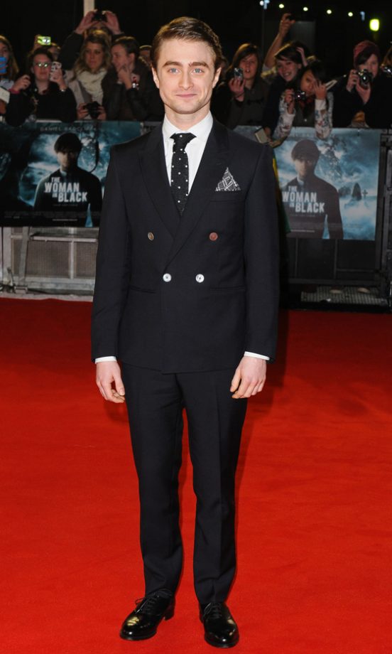 Daniel Radcliffe At The Woman In Black Film Premiere, 2012