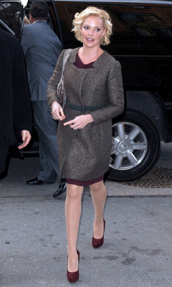 Katherine Heigl In New York, 2012