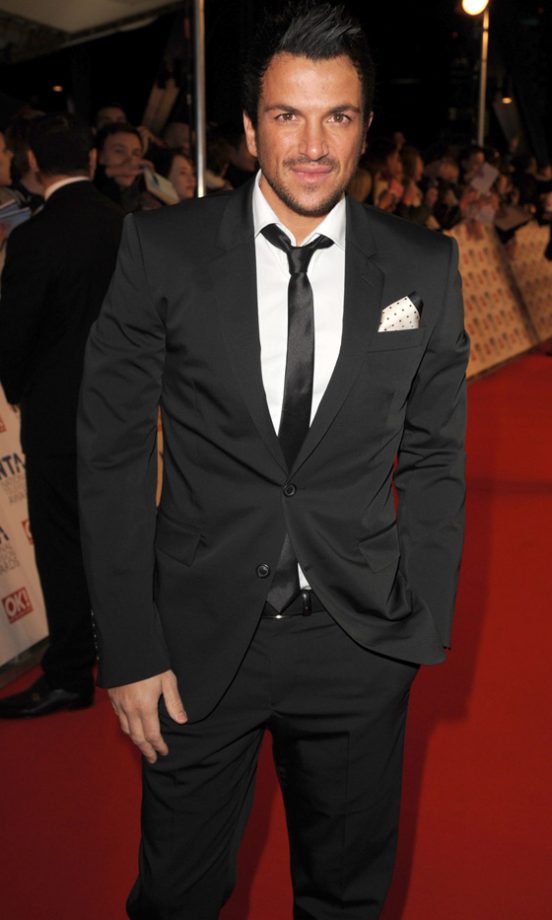 Peter Andre At The National Television Awards 2012