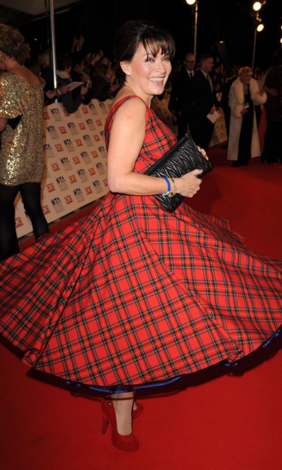 Lorraine Kelly At The National Television Awards 2012