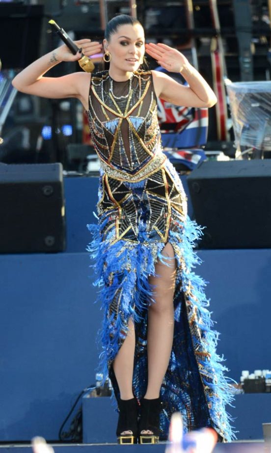 Jessie J Performs At The Queen's Diamond Jubilee Concert, 2012