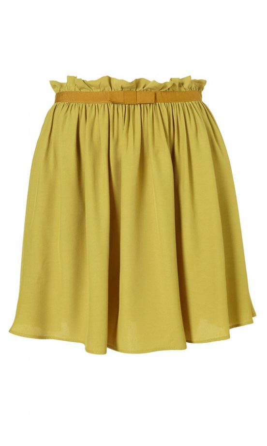 Topshop Yellow Skirt, £26