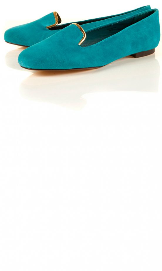 Topshop Monsieur Metallic Trim Slipper, £30