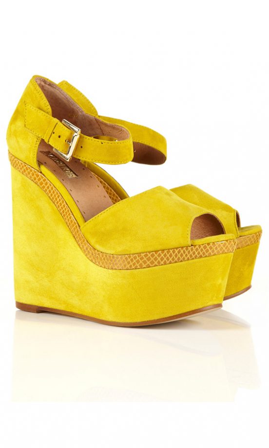 Topshop Ankle Strap Wedges, £72