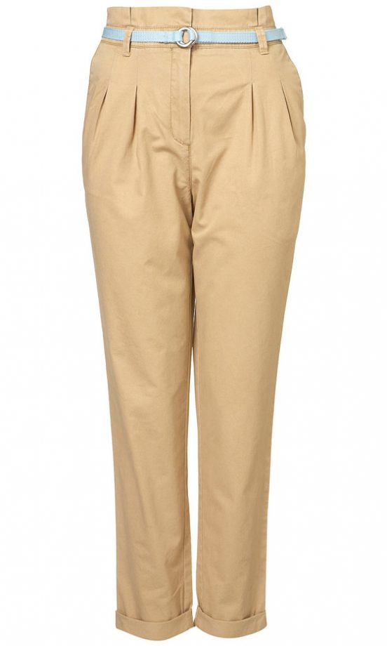 Topshop High Waisted Chinos, £38