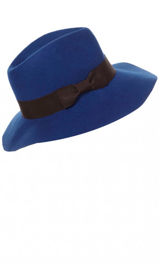 Topshop Floppy Bow Fedora Hat, WAS £25 NOW £7