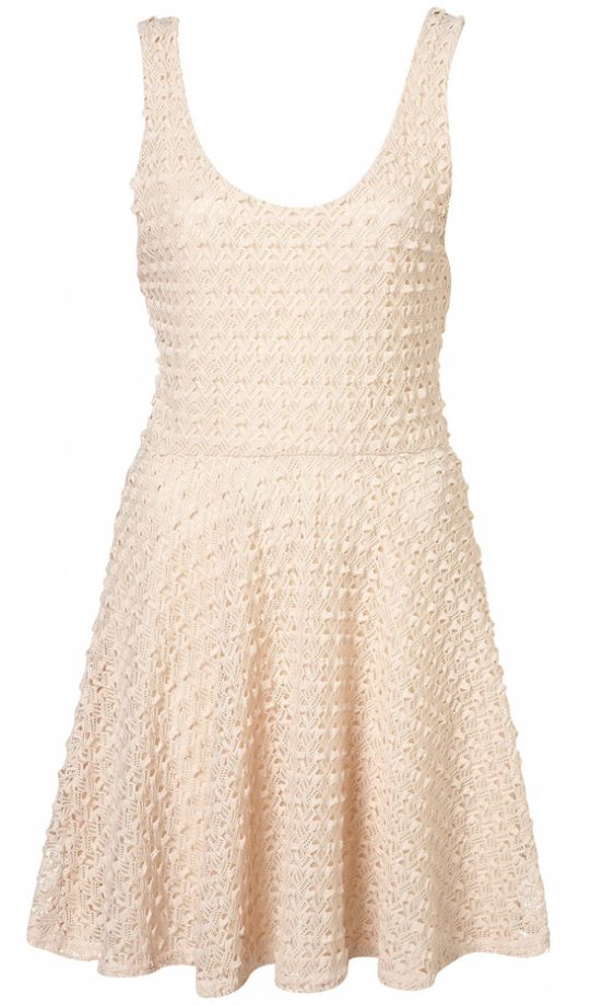 Topshop Lace Flippy Tunic Dress, £34