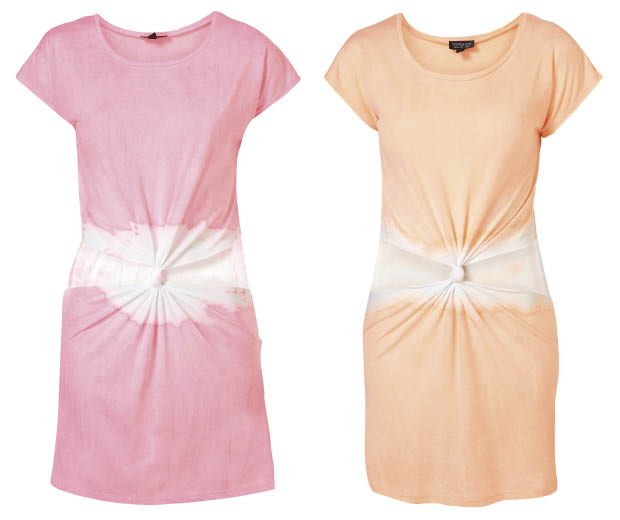 Get your festival wardrobe sorted now with these cute Topshop tie-dye dresses