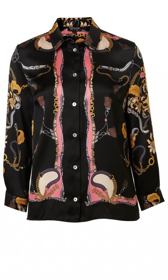 Topshop Scarf Print Shirt, £40