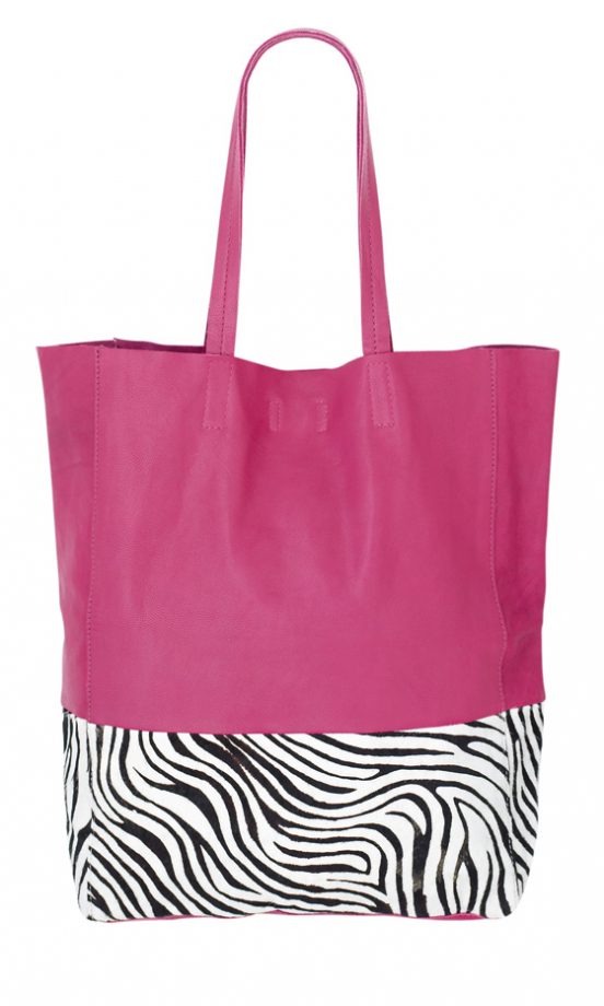 Urban Outfitters Two-Tone Zebra Shopper Bag, £95