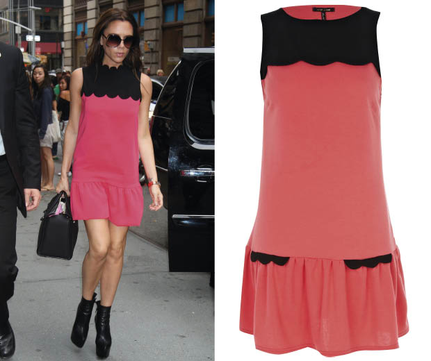 Get Victoria Beckham's look with this River Island dress, £28
