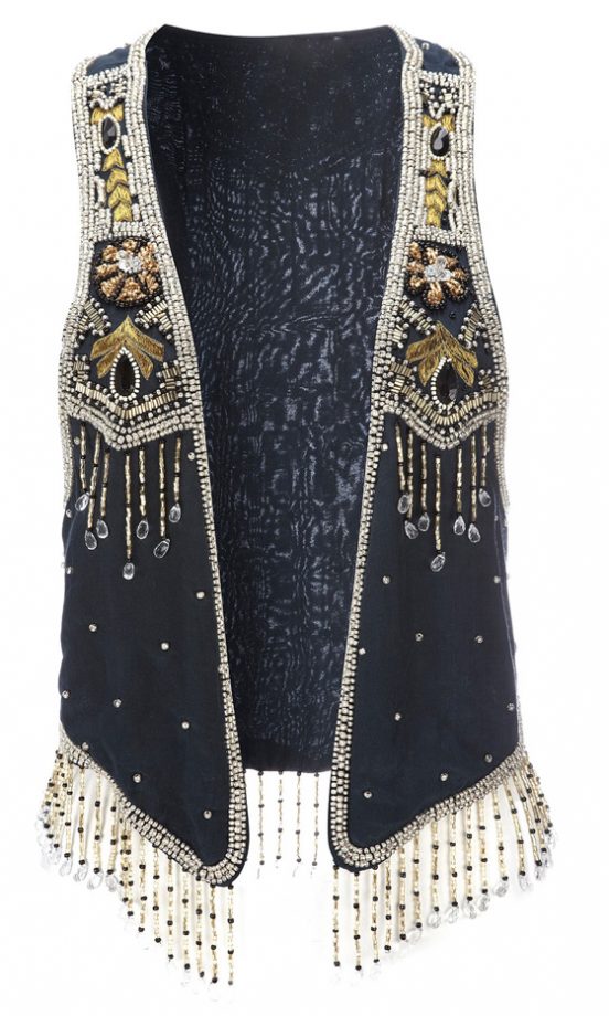Wallis Embellished Tassle Waistcoat, WAS £50, NOW £25