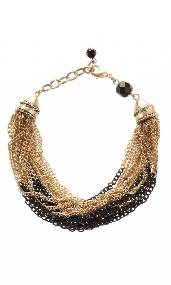 Warehouse Multi Row Chain Bracelet, £12