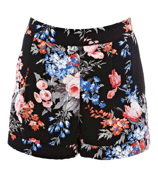 Floral Shorts £45 Warehouse