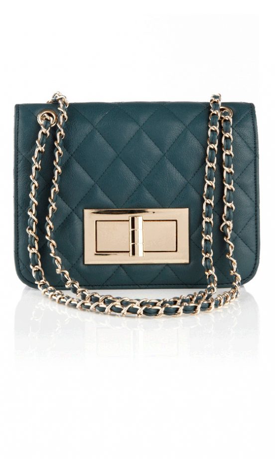Warehouse Quilt And Chain Bag, £25