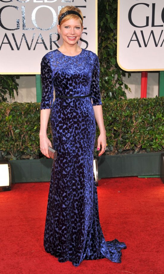 Michelle Williams Wearing Jason Wu At The Golden Globes 2012