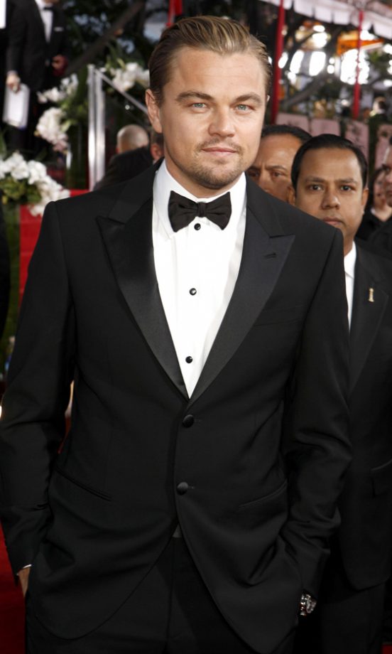 Leonardo DiCaprio Looked Dapper At The Golden Globes 2012