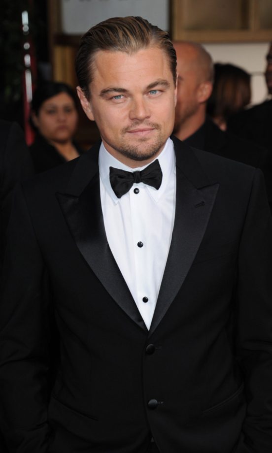 Leonardo DiCaprio At The Golden Globes 2012
