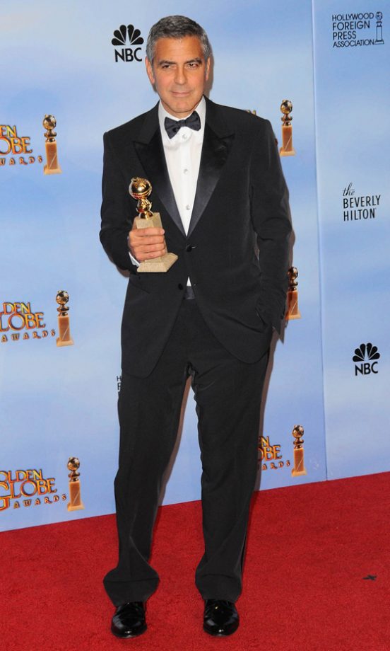 George Clooney Won The Best Actor In A Drama Award At The Golden Globes 2012