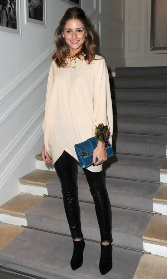 Olivia Palermo At The Dior Haute Couture Fashion Show SS12