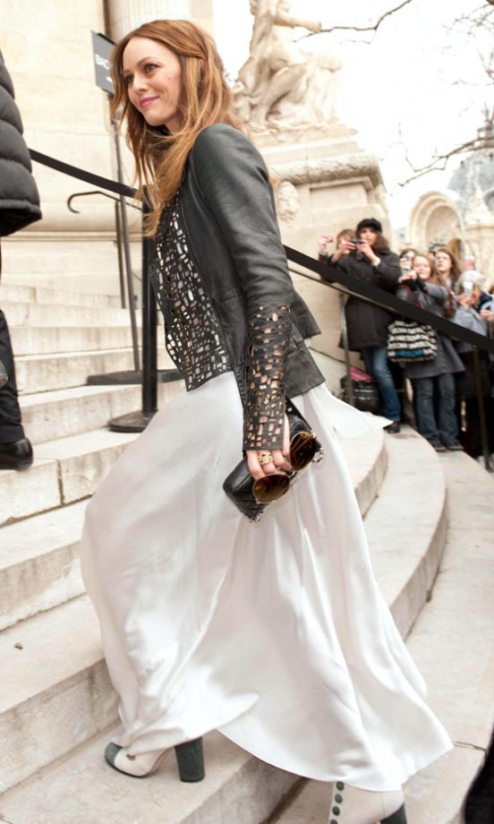 Vanessa Paradis At The Chanel Haute Couture Fashion Show SS12