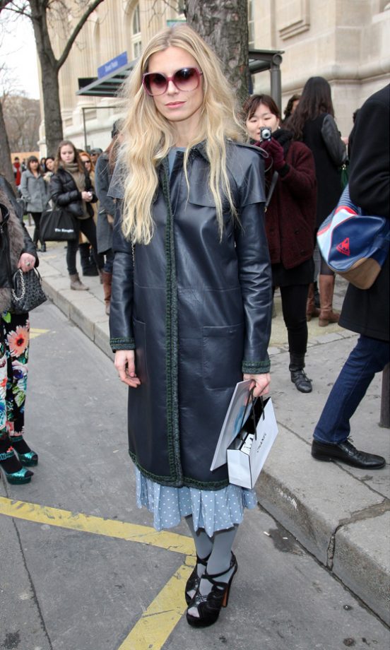 Laura Bailey At The Chanel Haute Couture Fashion Show SS12