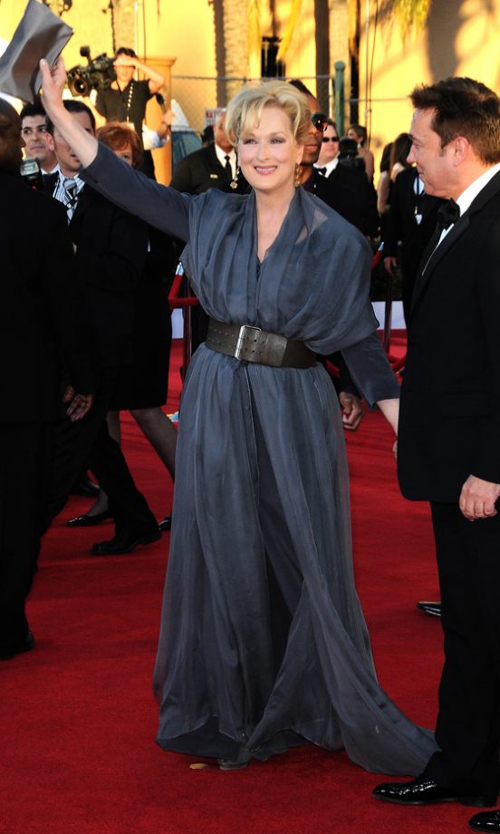 Meryl Streep At The Screen Actors Guild Awards 2012