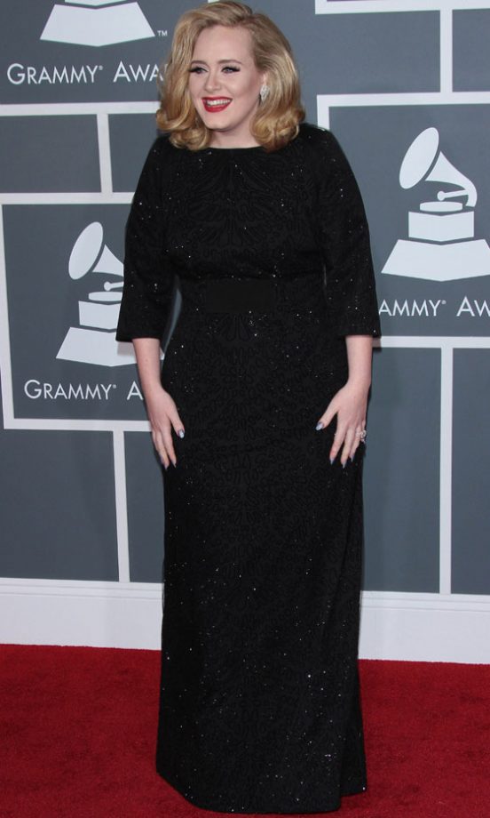 Adele At The Grammys 2012