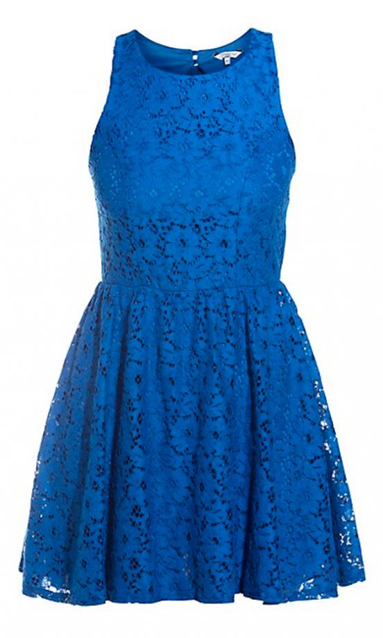 New Look Cut Out Back Lace Dress, £27.99
