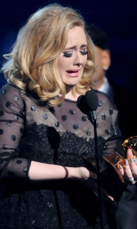 Adele At The Grammys 2012