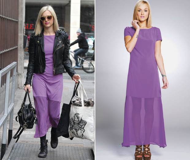 Steal her style! Get Fearne's super cute midi from Very.co.uk