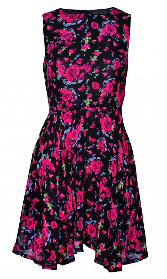 AX Paris SS12 Floral Chiffon Dress, £28