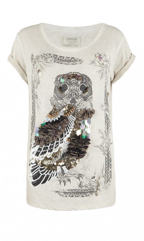 All Saints Embellished Tee, £75