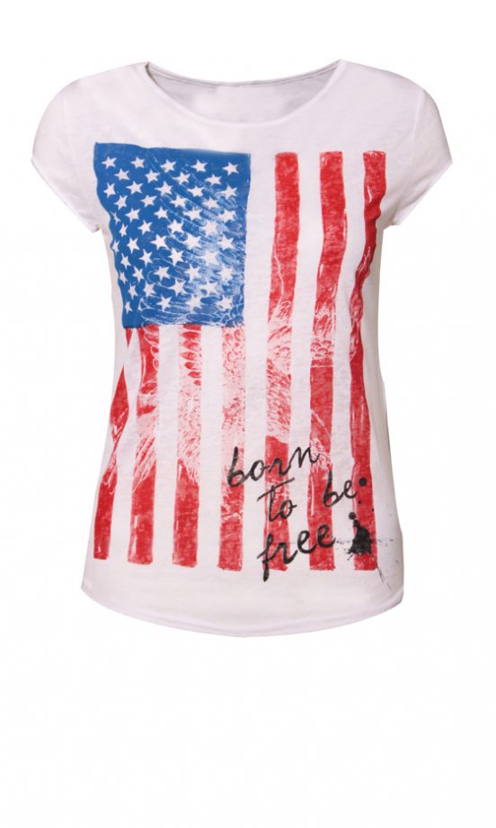 Owntherunway SS12 American Flag T-Shirt