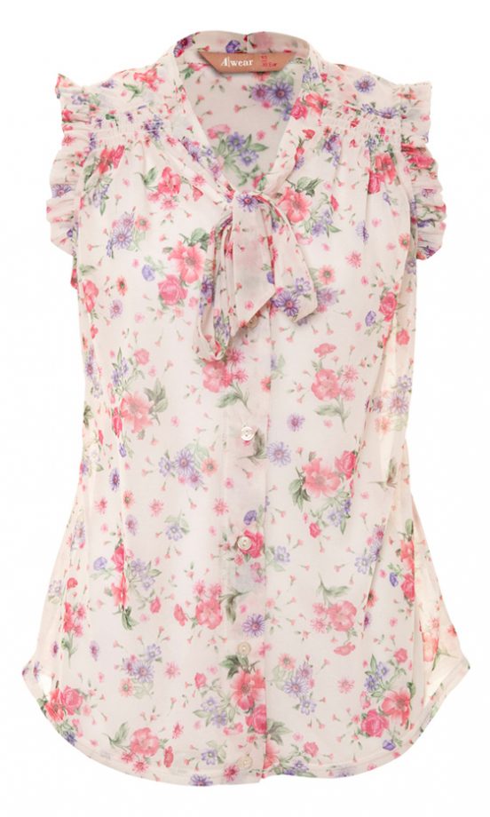 A|Wear SS12 Floral Blouse